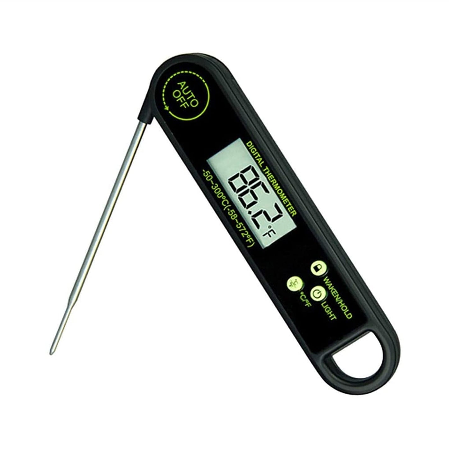 GIENEX Meat Food Thermometer for Grill and Cooking, Ultra Fast Instant Read Waterproof Digital Kitchen Thermometer Probe for Grilling BBQ Smoker Oil Deep Fry Candy