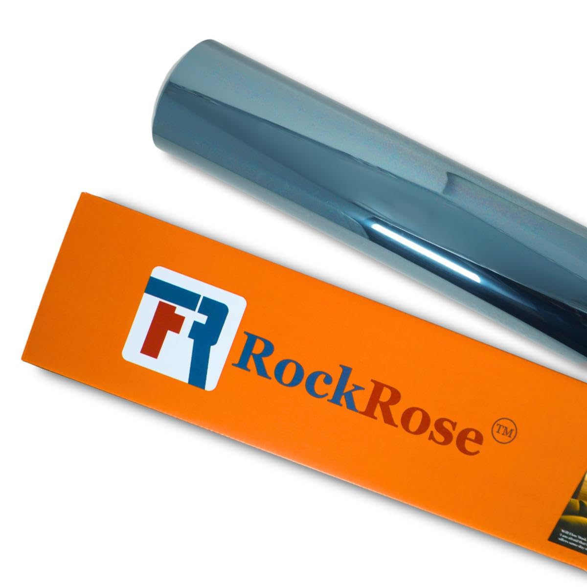 RockRose 70% Air Nano Ceramic Car Window Tint 40 in x 25FT 2PLY Charcoal Privacy Film Heat, UV 99%, and IRR 93% to 95% for Auto or Home Adhesive Film Easy Shrink, Plotter Friendly