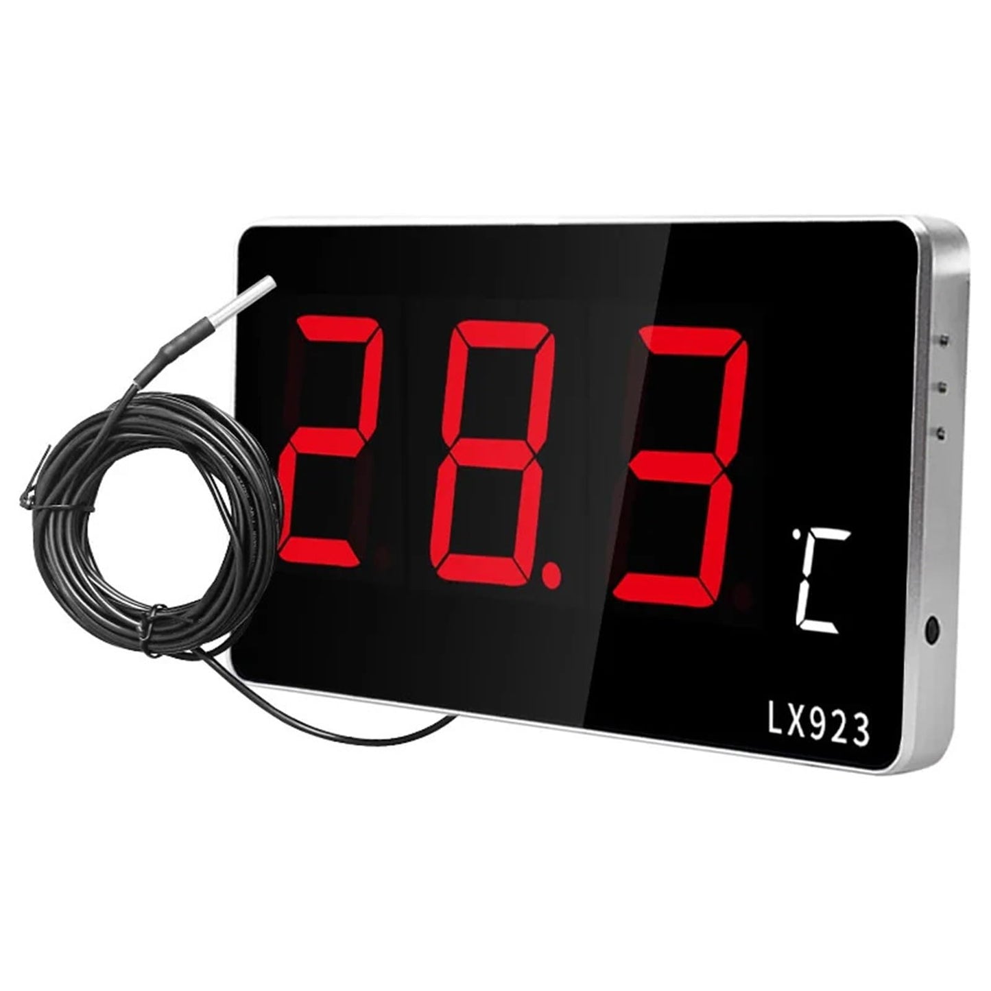 OYFUFFAER Digital Thermometer Home Electronic for Led Pool Thermometer Large Screen