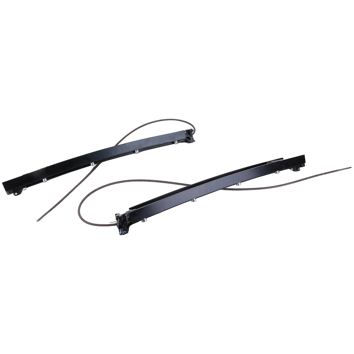 Vorally 2Pcs Panoramic Sunroof Sliding Track A2057801100 A2057801200 Fits for Mercedes Benz W205 C43 AMG C63 C300 C350e 2015-2021 2.0L 3.0L 4.0L LH/RH Panoramic Sunroof Bracket