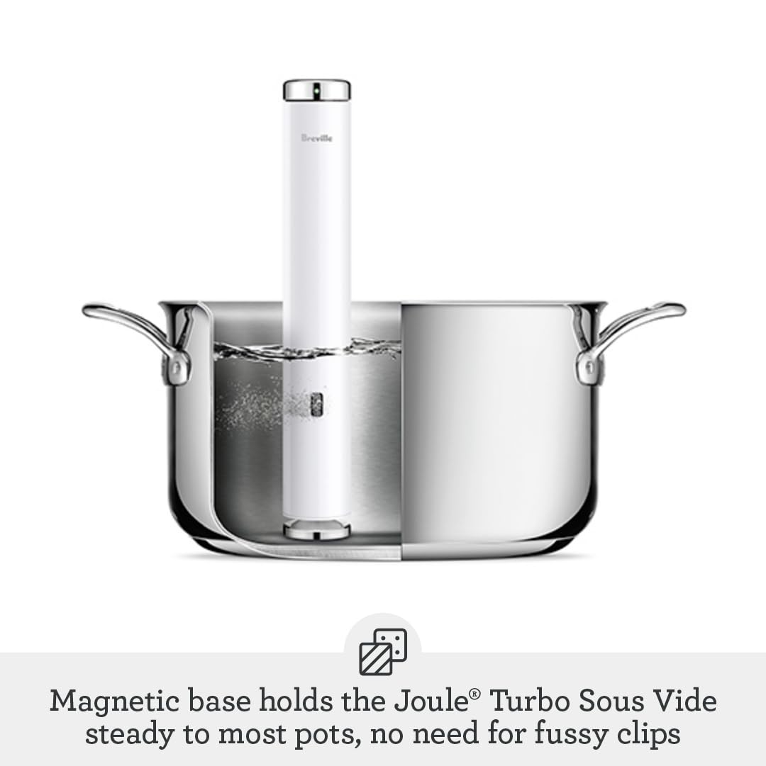 Breville BSV600PSS Joule Turbo Sous Vide Machine, Polished Stainless Steel