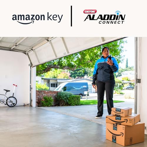 Genie Chain Glide Connect Essentials Smart Garage Door Opener - Reliable Chain Drive Opener With LED Lighting- Compatible with Alexa, SmartThings, Brilliant Smart Home