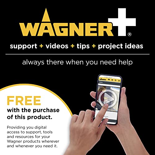 Wagner Spraytech 2435698 Control Pro 130 Paint Sprayer with T2 Gun, High Efficiency Airless Sprayer with Low Overspray, Yellow