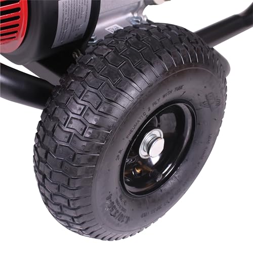 Simpson 3400 PSI Gas Pressure Washer, 2.5 GPM Residential Power Washer, Cold Water, 25' Hose, Clean Machine, 49-State Compliant (CM61083)