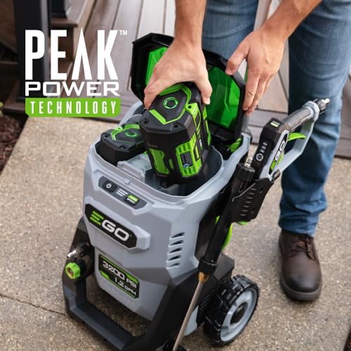 EGO Power+ Electric Pressure Washer, 3200 PSI Power Washer, Battery and Charger Not Included - HPW3200