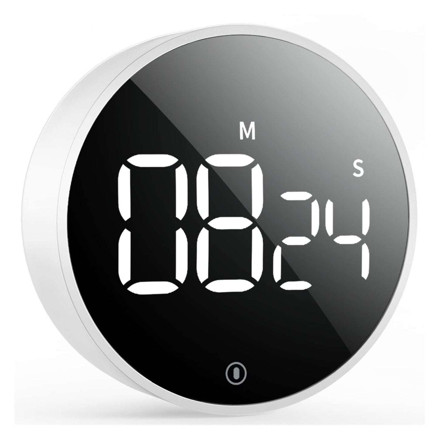 NSUQOA JSEIAJB LED Digital Kitchen Timer Cooking Shower Study Stopwatch Alarm Clock Timer Magnetic Electronic Countdown(E)