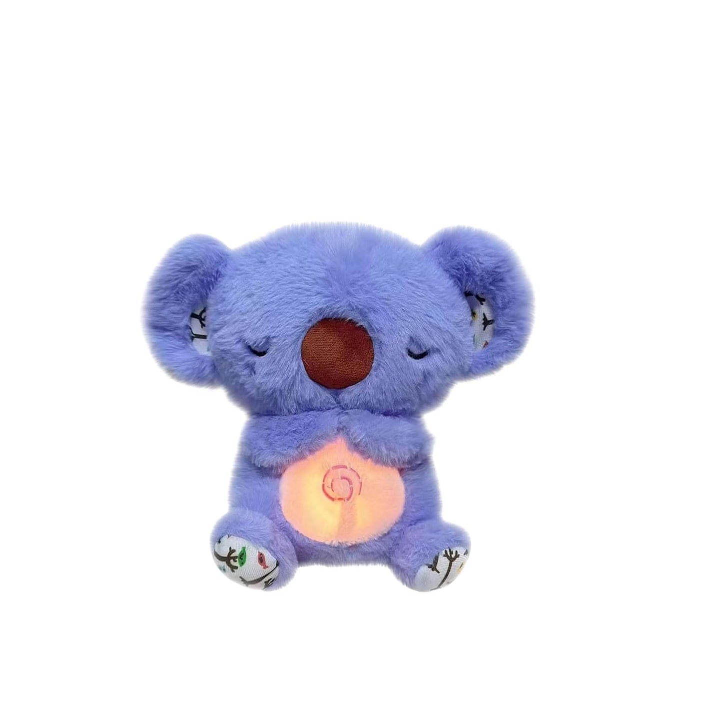 Anxiety Stuffed Animal - Relief Koala Bear for Adults & Kids, Soothing Plush with Breathing Motion, Calming Sleep Buddy, Music & Lights(Battery-Free)