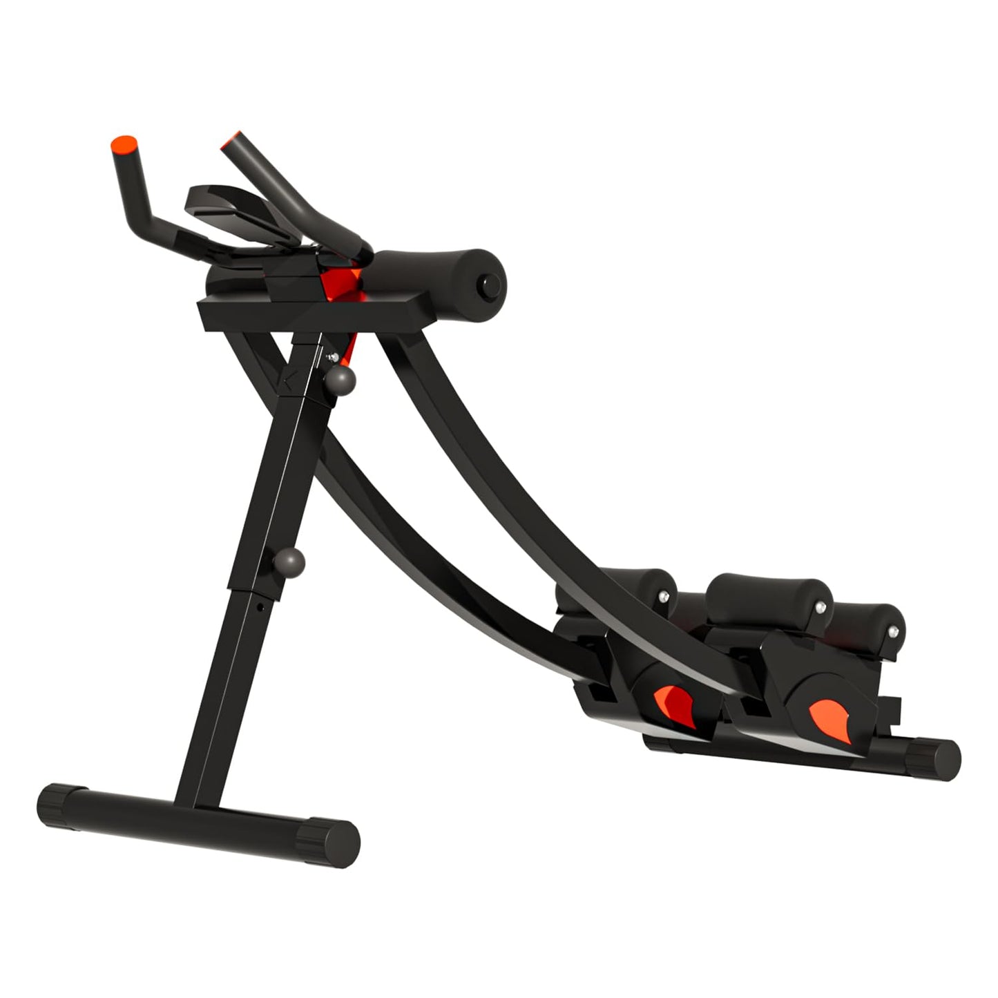 Weceni Ab machine, AB trainer machine,workout equipment for Home Gym Strength Training, Ab workout equipment, AB machine for stomach workout, Foldable abdominal trainer for Men and Women exercise