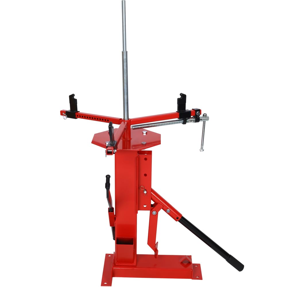 Homonova Manual Tire Changer, Portable Car, Truck, Motorcycle Tire Bead Breaker, Tire Mounting Machine, Fits 4" to 21", Heavy Duty, Easy Assembly, for Auto & ATV Use