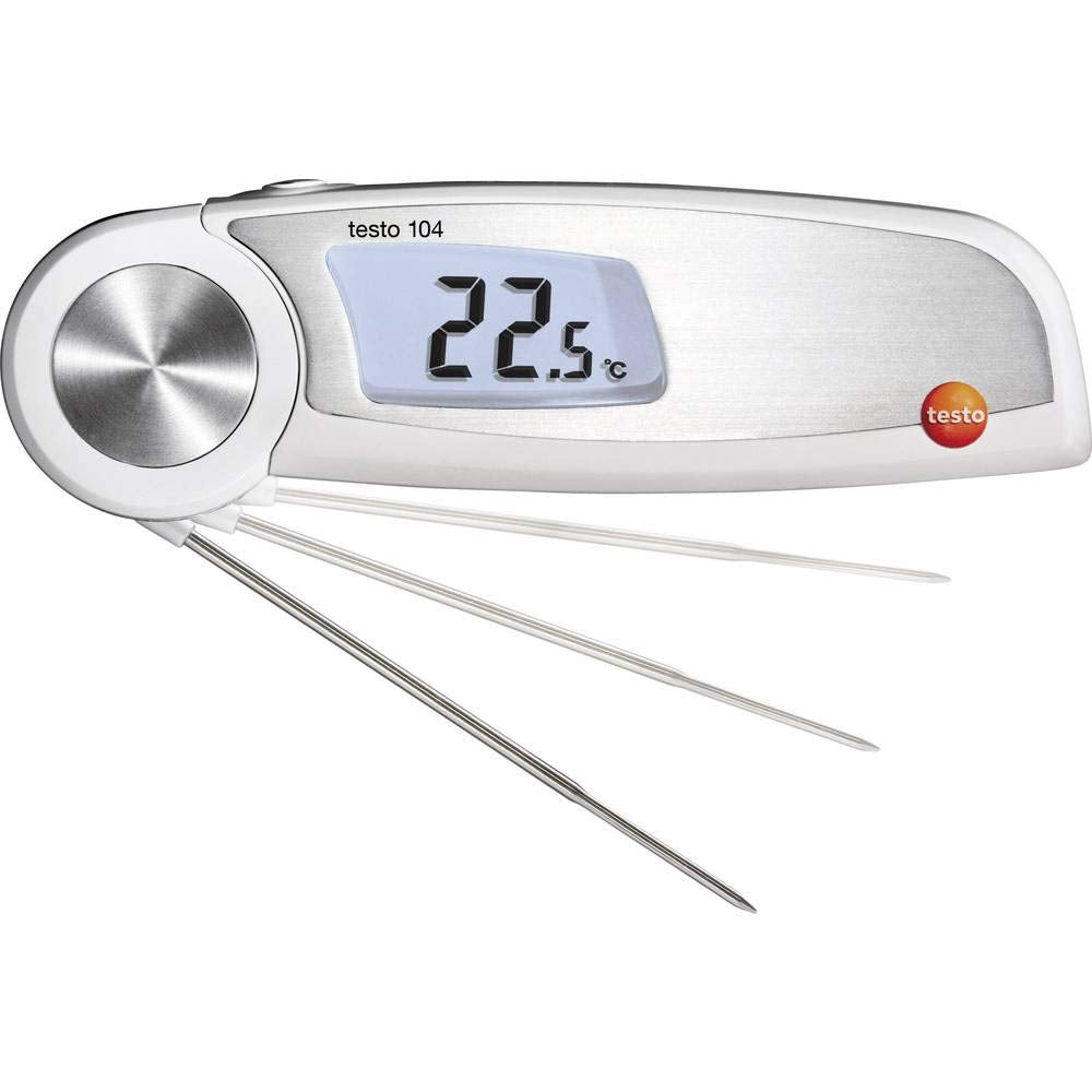 Testo 104 - Waterproof Folding Food Thermometer (Part Number 0563 0104)