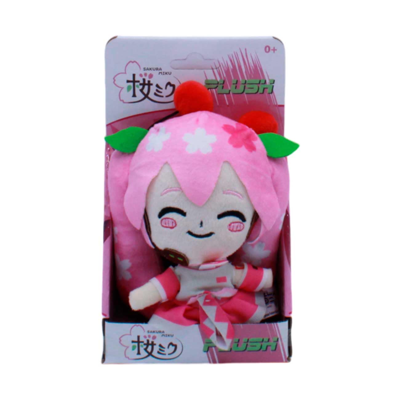 Hatsune Miku Sakura Miku 6” Plush Toy – Pink Cherry Blossom Hatsune Miku Doll – Kawaii Anime Collectible for Vocaloid Fans & Gift for Kids or Teens