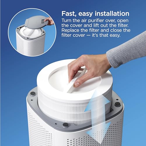 Clorox HEPA Air Purifiers for Home, True HEPA Filter, XL Rooms Up to 2,200 Sq Ft, Removes 99.9% of Mold, Viruses, Wildfire Smoke, Allergens, Pet Allergies, Dust, AUTO Mode, Whisper Quiet