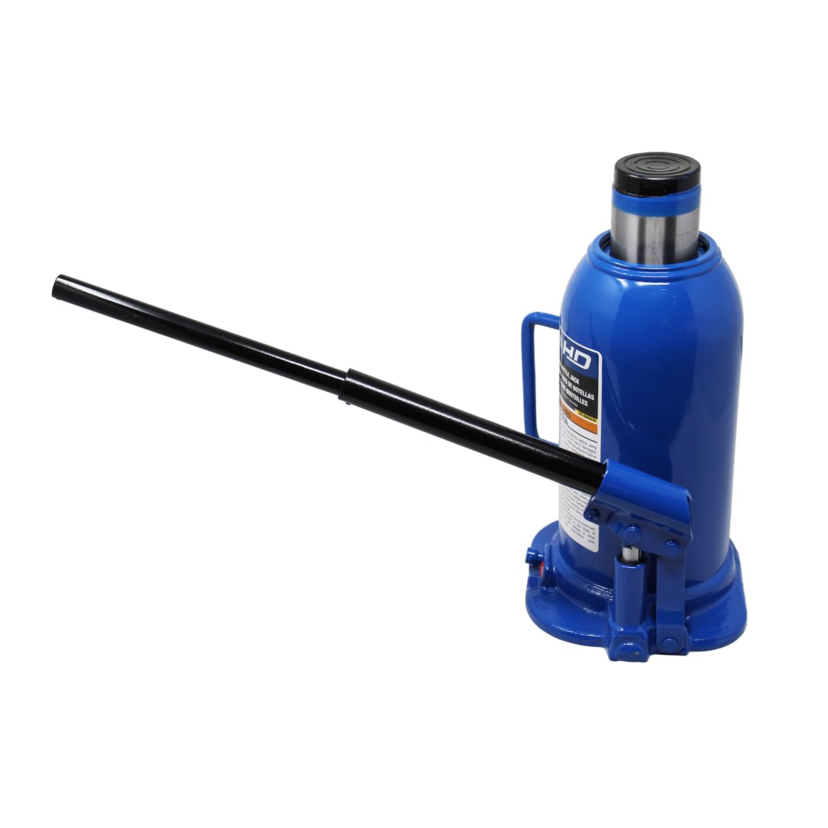 K Tool International HD63230 30 Ton Hydraulic Bottle Jack for Garages, Repair Shops, and DIY, 60,000 lbs. Capacity, Lift Range 10.24" - 16.54", Heavy Duty Steel, Load-limiting/Bypass Valves, Blue