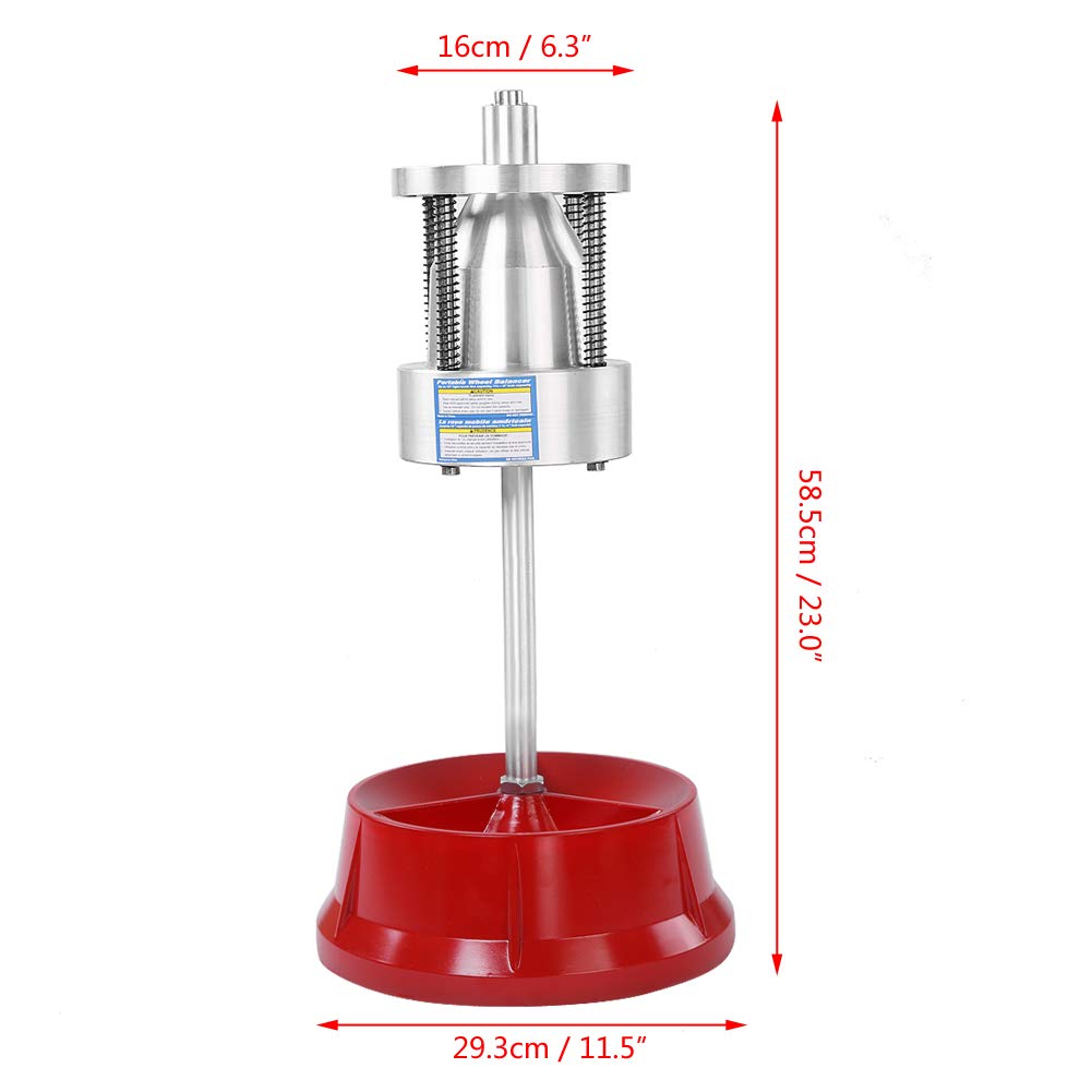 Truck Wheel Balancer, Car Truck Portable Hubs Wheel Tire Balancer Bubble Level Heavy Duty Rim