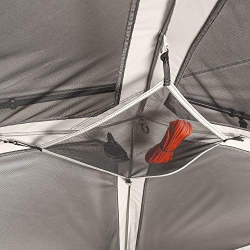 Bushnell Instant Tent | 6 Person / 9 Person / 12 Person Instant Tents Cabin Design Perfect for 3 Season Family Camping Essentials, Hunting, and Fishing with Fast Setup (6 Person)