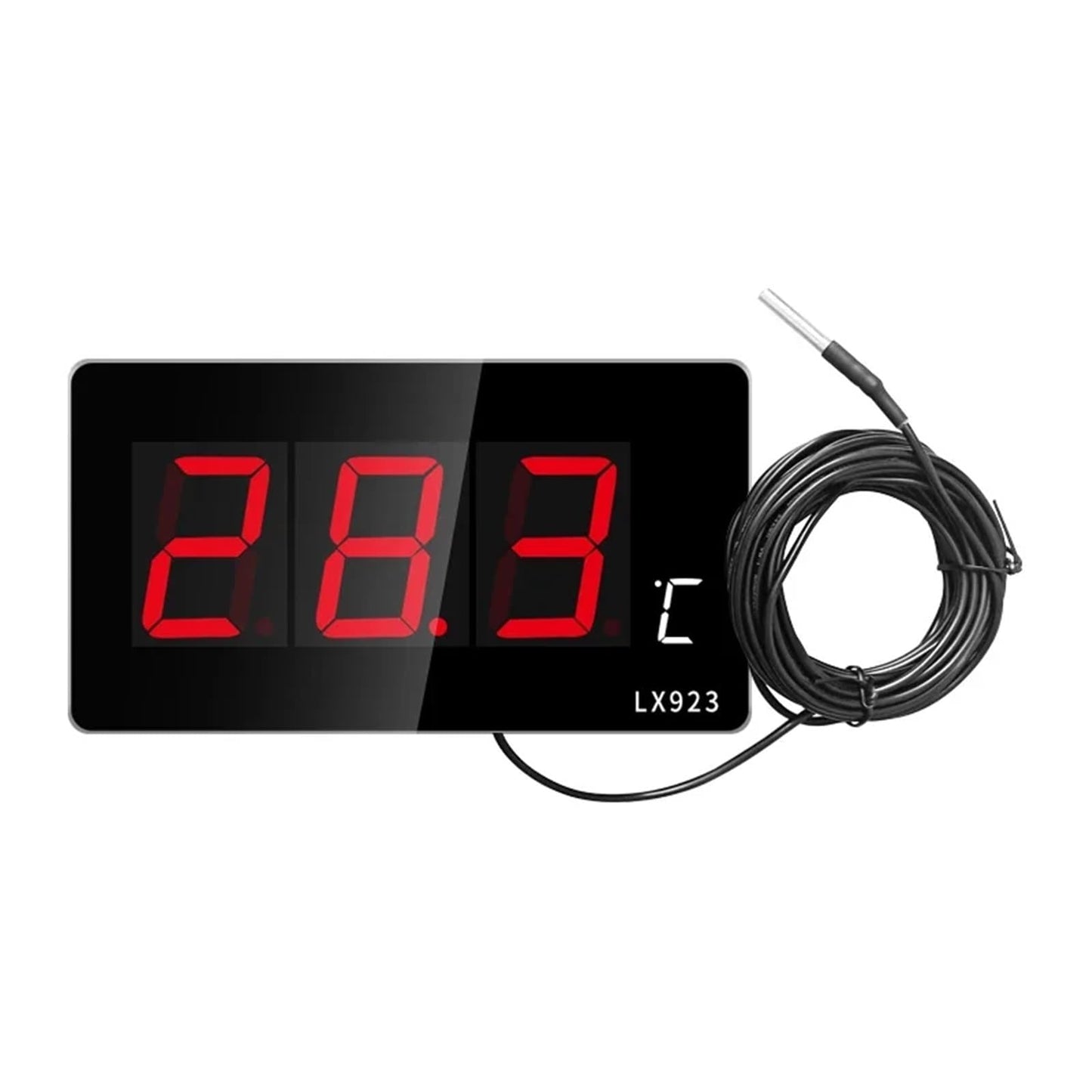 OYFUFFAER Digital Thermometer Home Electronic for Led Pool Thermometer Large Screen