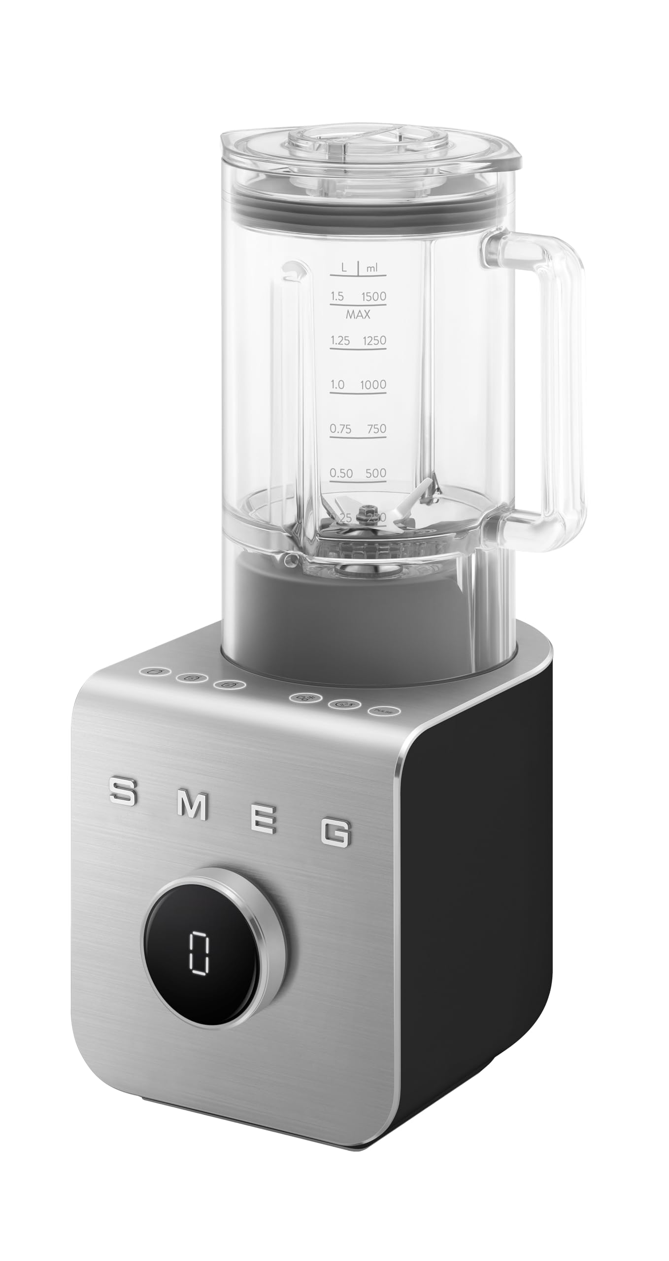 SMEG BLC01 Professional High-Performance Blender – 1.5L Tritan™ Jug, 9 Speed Settings, Stainless Steel Blades, Modern Design, Powerful 1250W Motor for Smoothies, Soups & More
