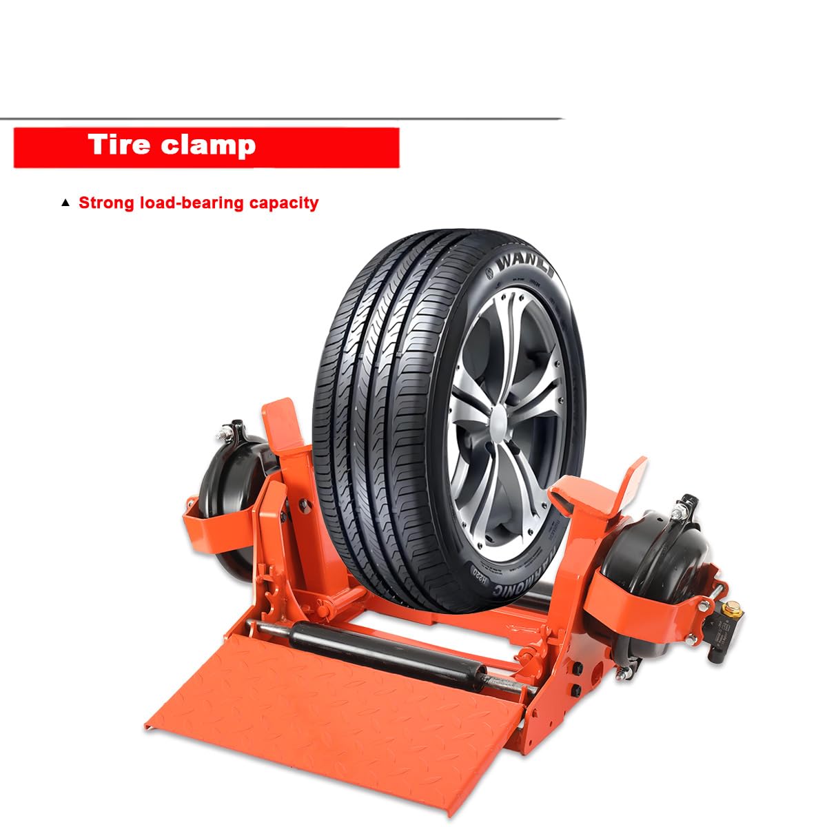 PDOOTD Tire Spreader for Tire Changer, Pneumatic Vacuum Tire Clamp, Portable Tire Changer for Repairs