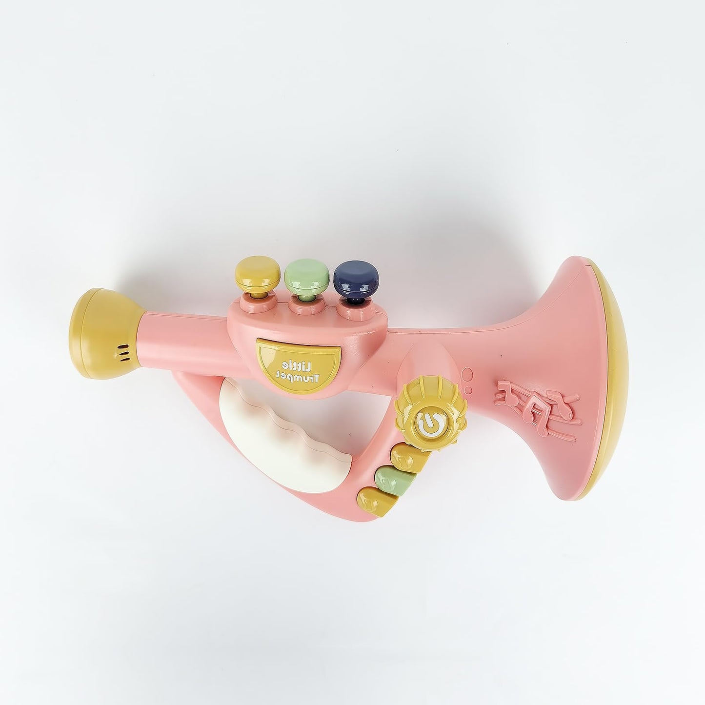 IIROMECI Musical Toys for Kids, Little Trumpet Toy for Toddlers, Blow Horn Baby Educational Toys, Infants Music Toy for Girls Boys Ages 1 2 3 Years Old (Pink)