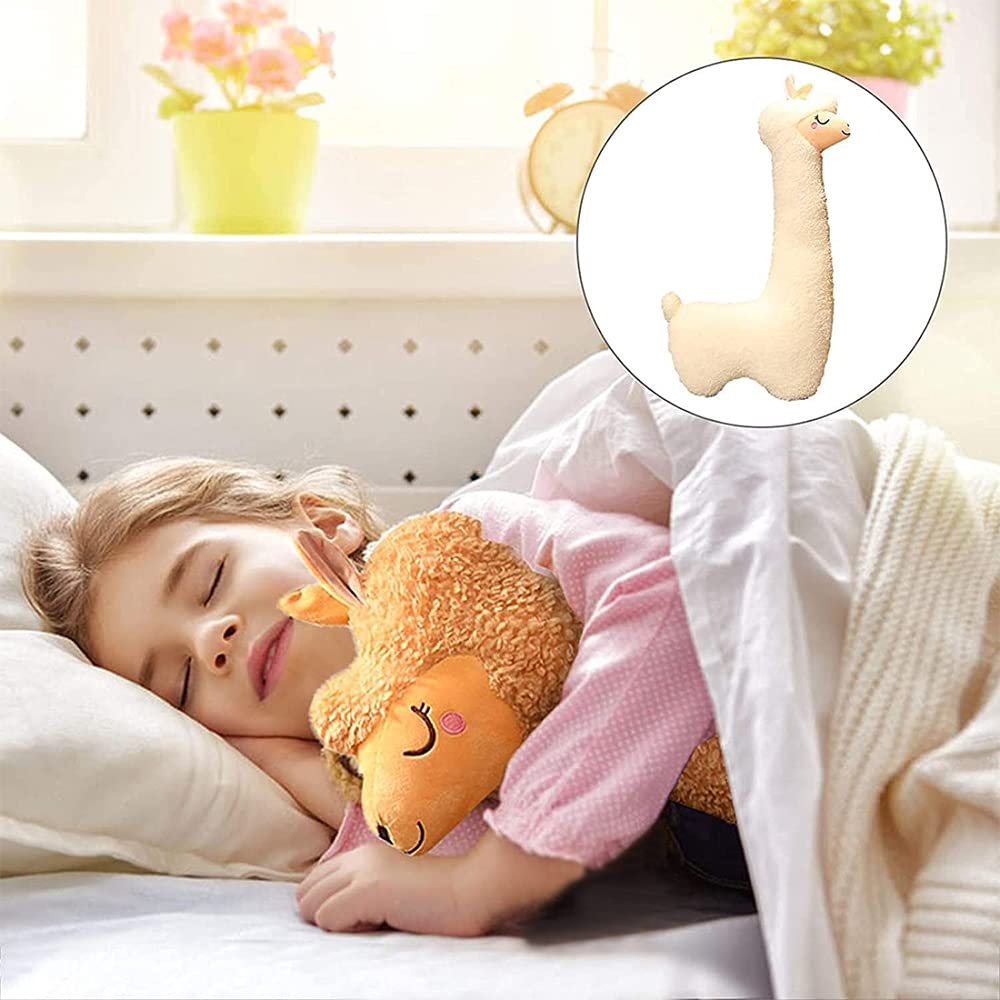 Sejiarep Alpaca Llama Plush Pillow - 51" Giant Alpaca Plush Long Body Pillow - Wife Girl Girlfriend Birthday Valentine's Children's Women's Day Gift, Brown