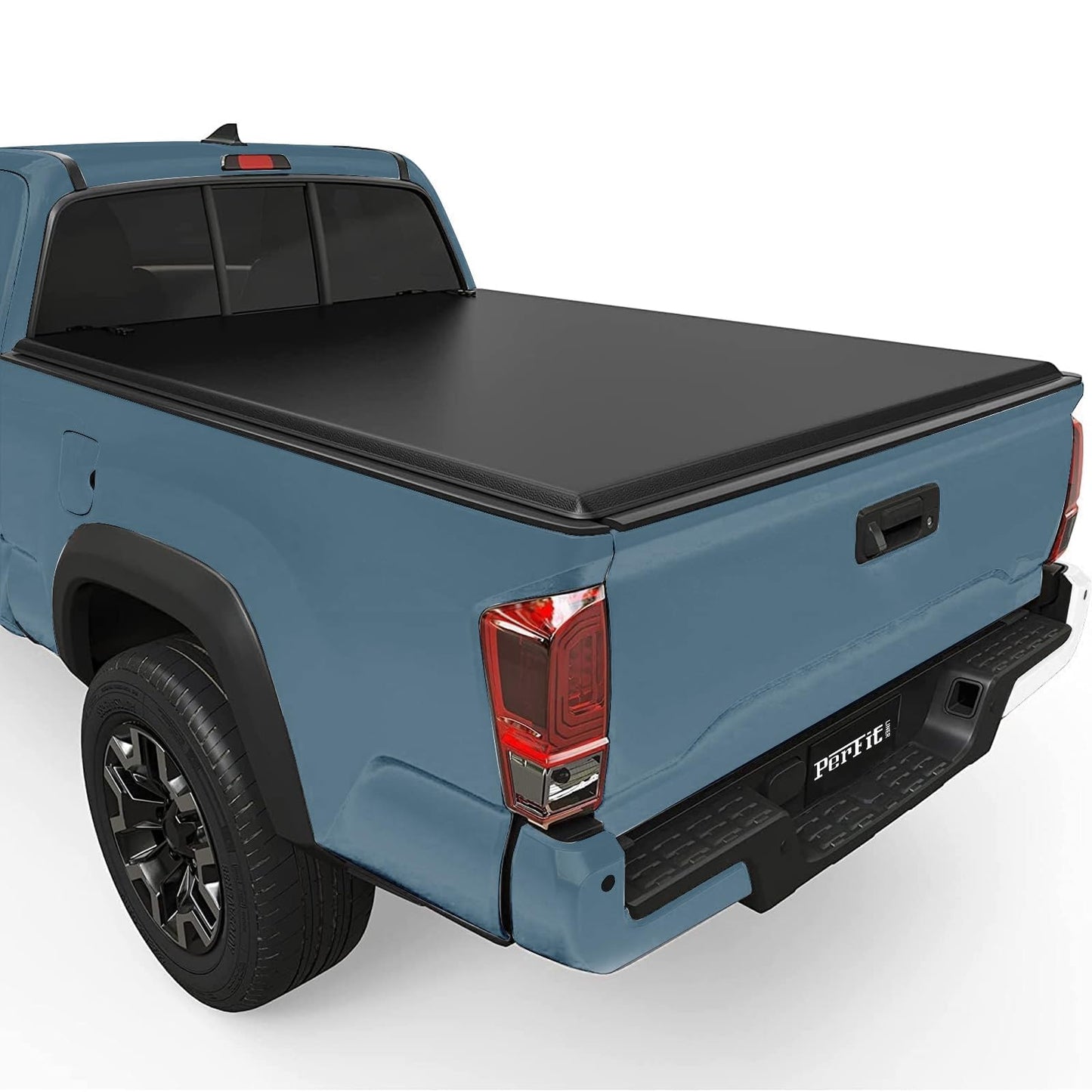 Perfit Liner Soft Roll Up Truck Bed Tonneau Cover for 2005-2015 Tacoma 5 FT (60") Fleetside (NOT for Stepside) Bed, Only fits Models with Factory Deck Rail System