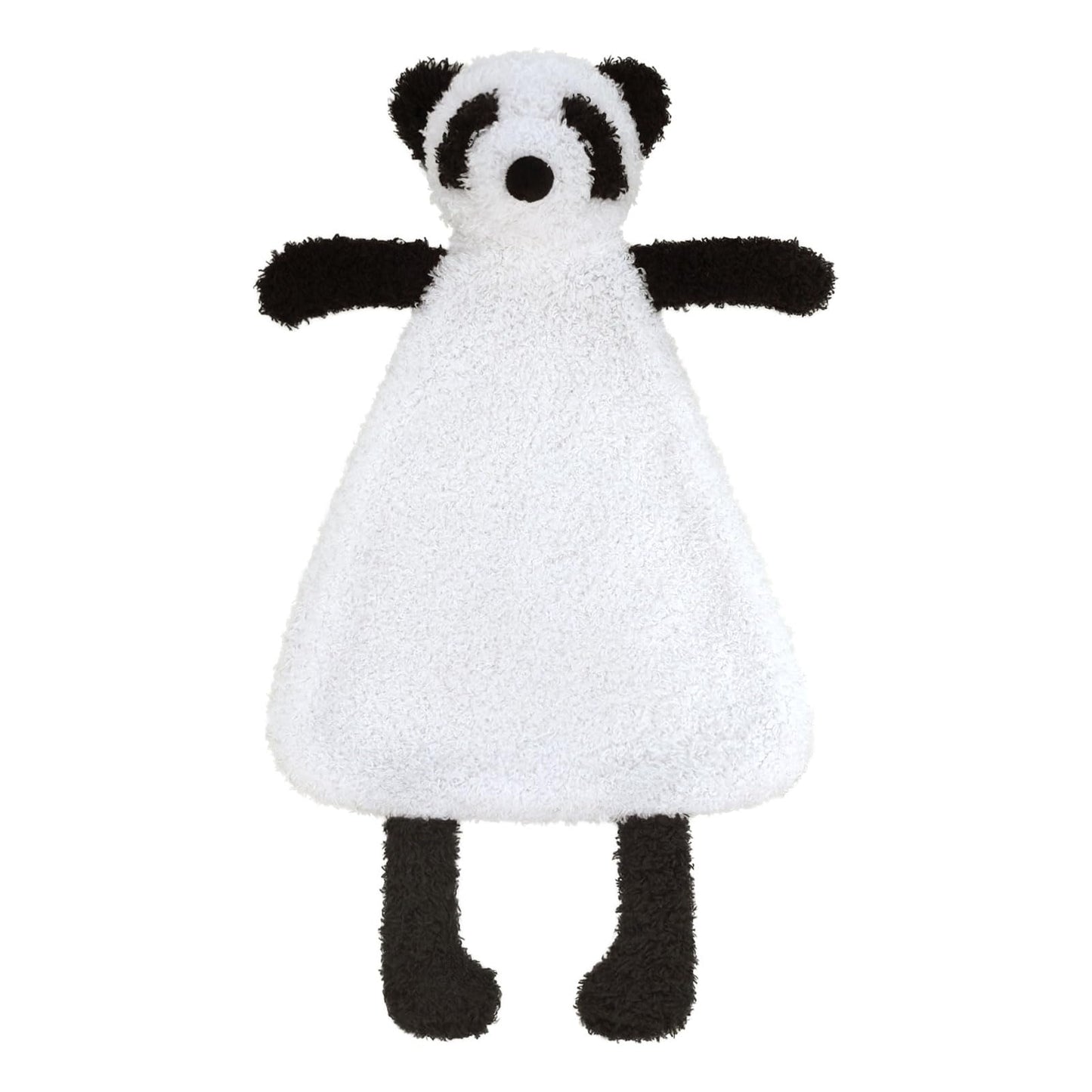 Doindute Baby White Panda Soft Stuffed Animal Security Blanket, Plush Panda Character Lovey Blanket, Baby Shower/Nursery Gift, Newborn Infant Toddler Snuggle Blankie for Boys Girls, 16 Inches