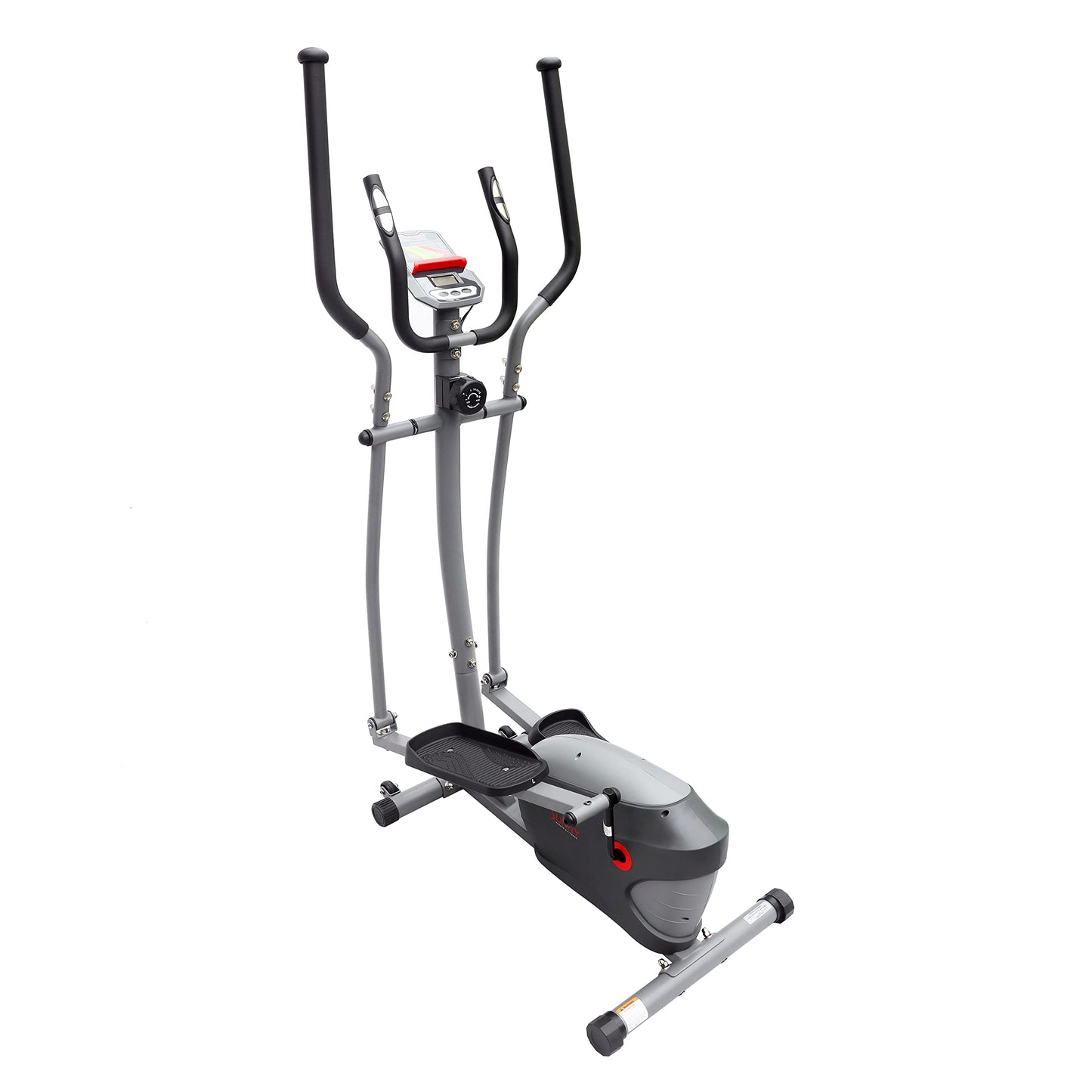 Sunny Health & Fitness Performance Compact Elliptical Machine with 8-Level Adjustable Resistance, Pulse Sensor & Exclusive SunnyFit App Enhanced Bluetooth Connectivity - SF-E320033