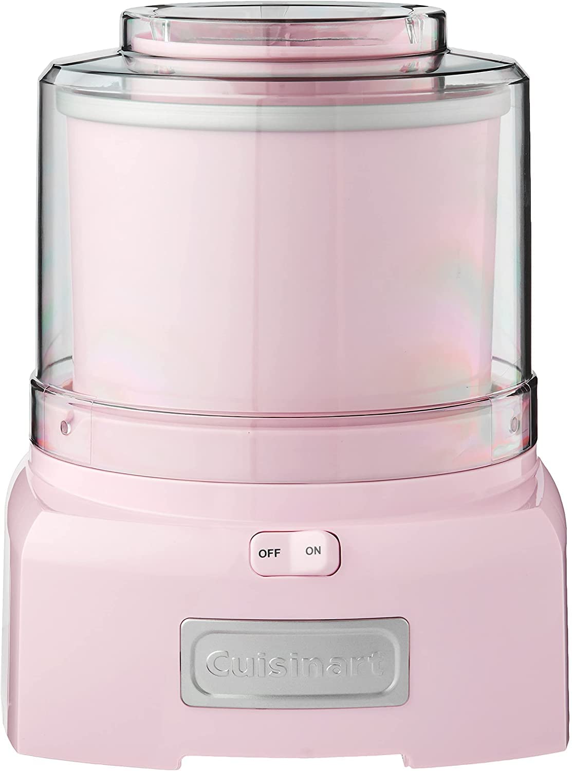 Cuisinart Food Processor 14-Cup Vegetable Chopper for Mincing, Dicing, Shredding & ICE-21PKP1 Frozen Yogurt - Ice Cream & Sorbet Maker, Pink, 1.5 Quart