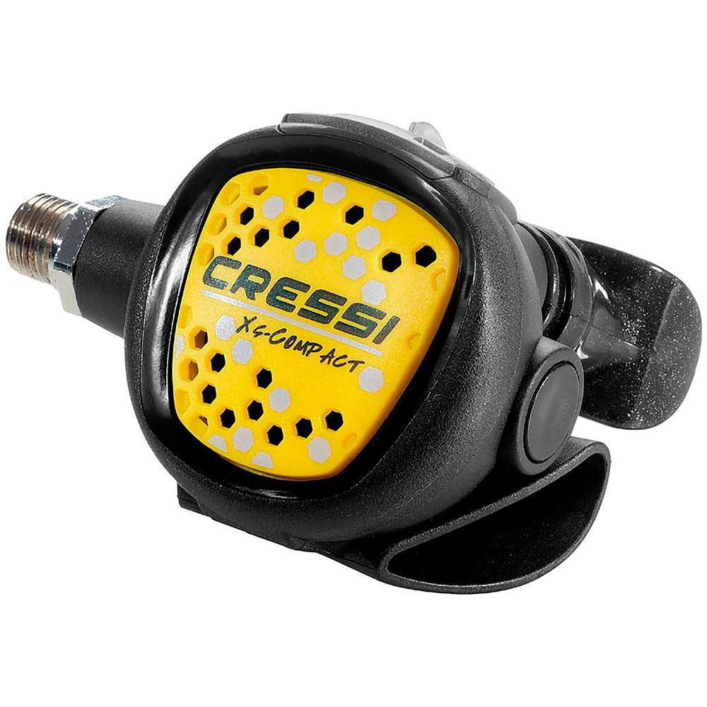 Cressi Octopus Compact for Scuba Diving Regulators - Compact, Reliable, Light and Comfortable - Made in Italy