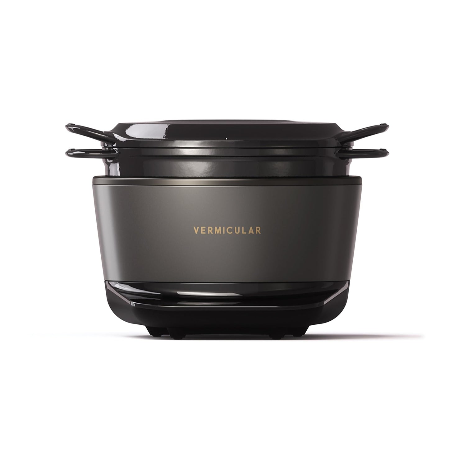 Vermicular Musui–Kamado (RICEPOT) | Cast Iron Induction Cooker | Precision Multicooker | Japanese Rice Cooker | Slow Cooker | Non-Toxic Enameled Cast Iron Pot | Charcoal | US Model (120V)