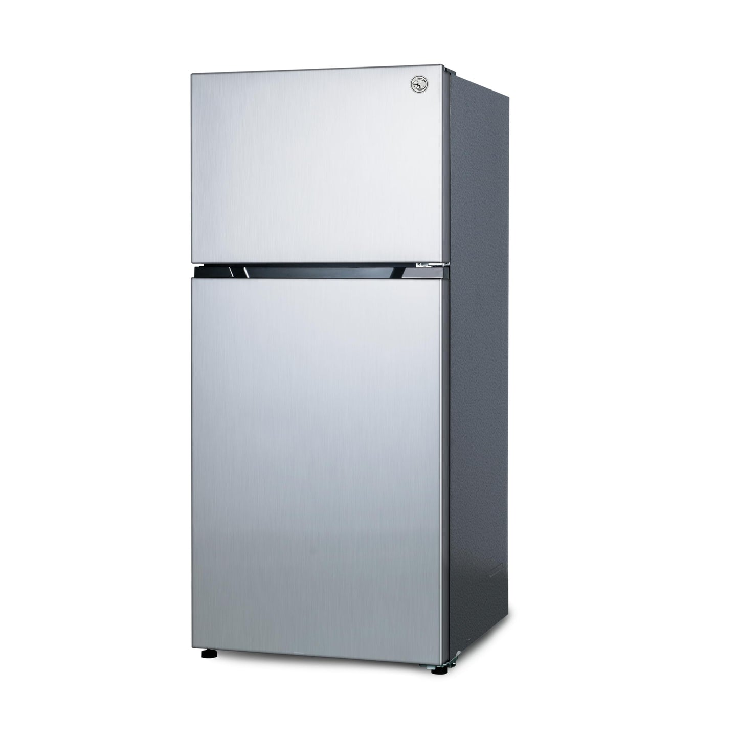 Commercial Cool 20 Cu. Ft. Top Mount Refrigerator with Freezer, 2-Door Refrigerator with Top Freezer and Adjustable Temperature Control, Ice Maker Ready, Energy Star Certified, Stainless Look