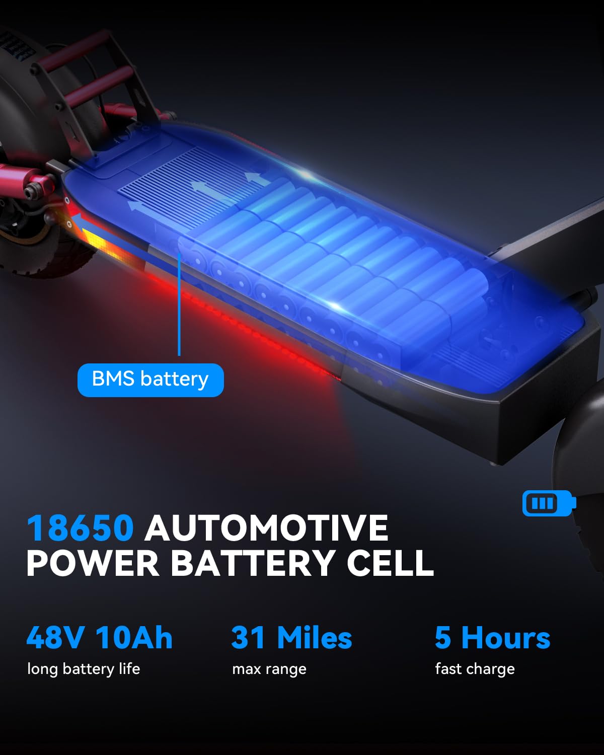 AONIU M4 Electric Scooter for Adults with seat 25-30 mph Fast Speed Heavy Duty 300+ lbs 10 inch Off Road Foldable e Scooter Mobility e Scooters for Girls Men Teens 31-37 Miles Long Range Bike