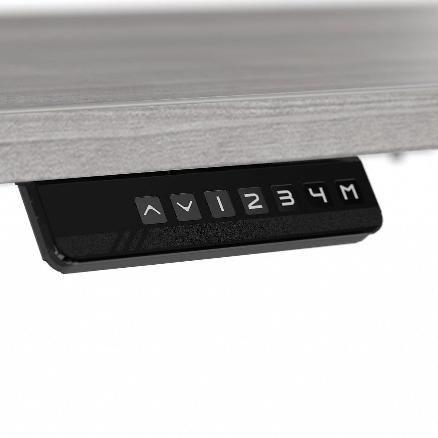 Bush Business Furniture M4S6030PGSK Move 40 28-Inch -48-Inch Adjustable Desk, Platinum Gray/Cool Gray Metallic