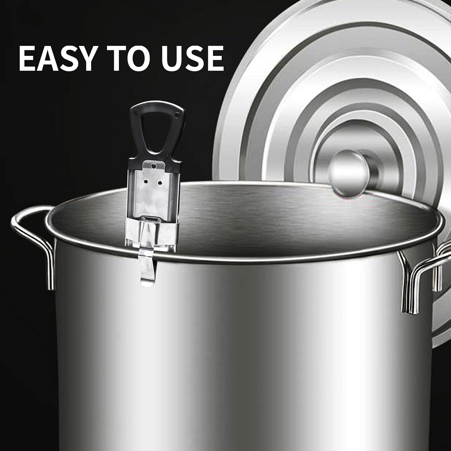 Roastove Candy/Jelly/Deep Fry Stainless Steel Thermometer with Pot Clip & Hanging Hook-50PACKS