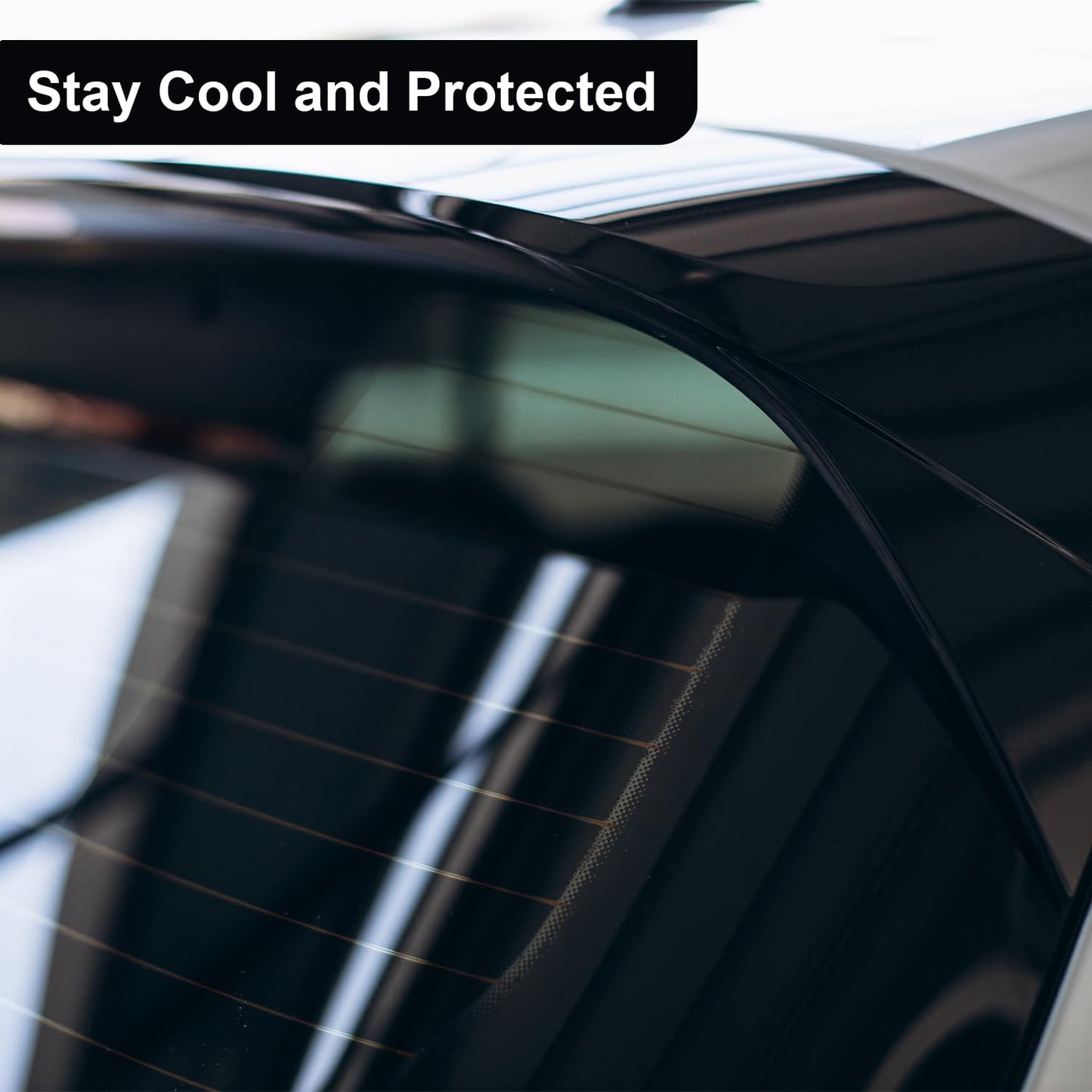LuxeShade 2-Pack Auto Window Tint Film Rolls – Premium Carbon 5% VLT Privacy Window Films, UV/IR Heat Blocking, Scratch & Fade Resistant (1Ply 24"*100ft + 2Ply 24"*100ft)