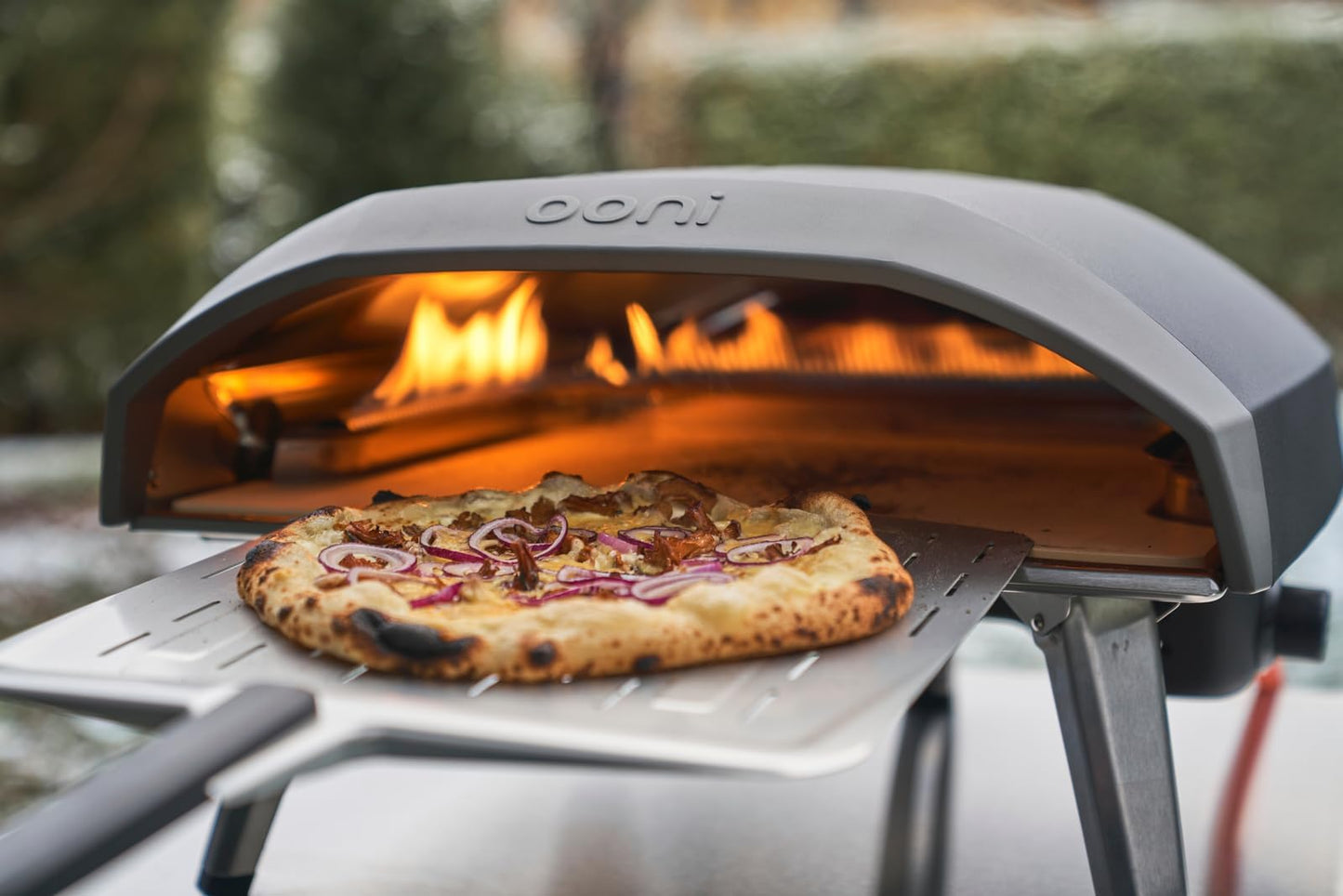 Ooni Koda 16 Gas Pizza Oven - Essentials Pizza Oven Bundle - Includes 14" Perforated Pizza Peel