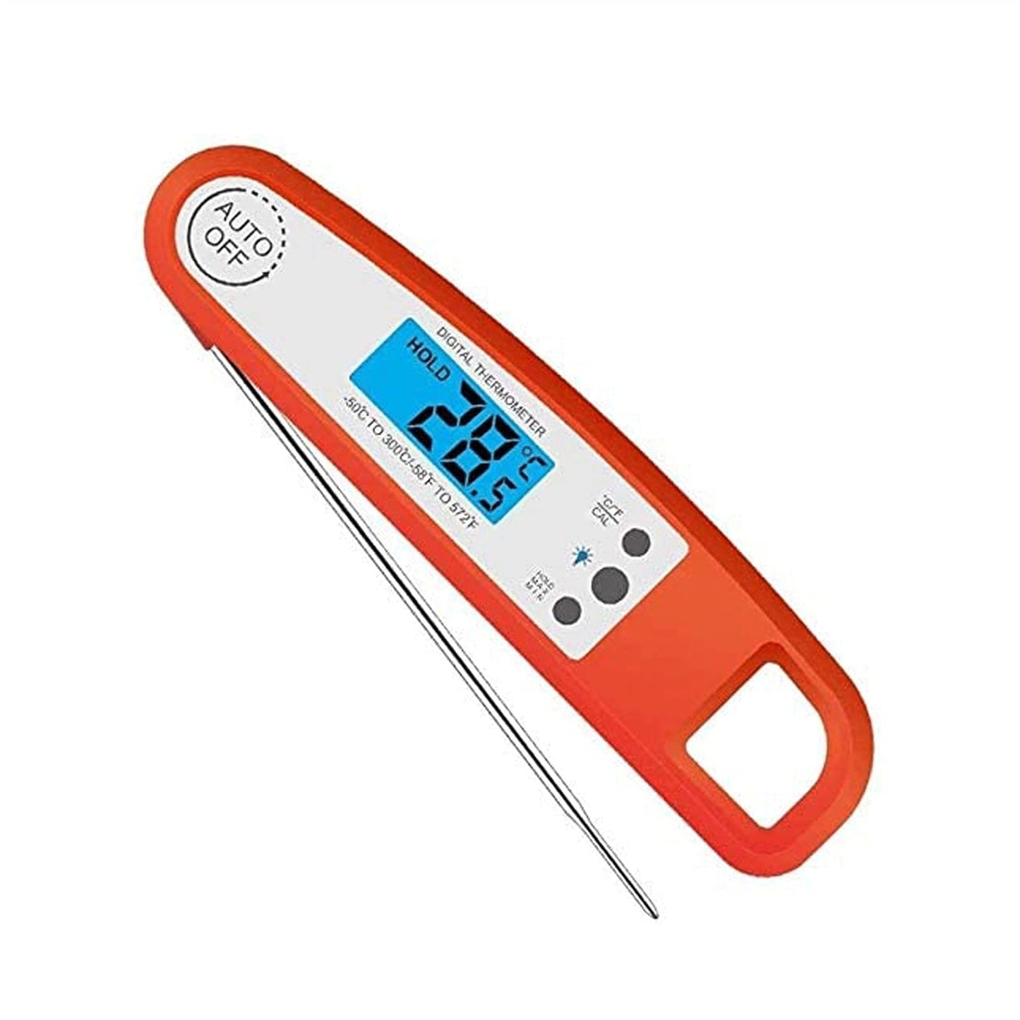 GIENEX Meat Thermometer, Instant Read Food Thermometer for Cooking, Waterproof Digital Kitchen Thermometer with Backlight, Ultra Fast Cooking Thermometer Long Probe for Grilling BBQ