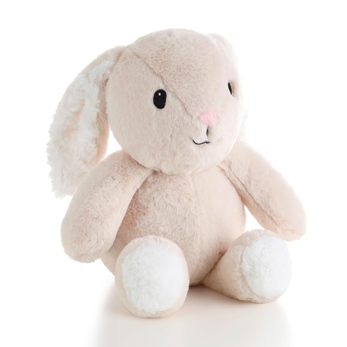 The Peanutshell Plush Bunny Stuffed Animal - 10 inch - Baby Safe - Machine Washable - Soft Bunny Rabbit Baby Toys, Newborn Infant Toddler, Plushies for Boys Girls, Stuffies, Nursery Decor