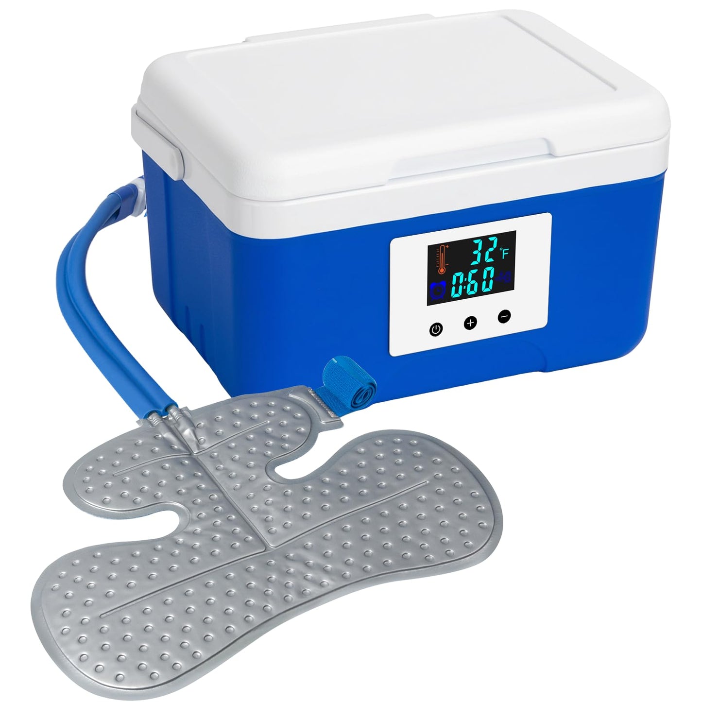 Ice Machine for Shoulder After Surgery Recovery, 9 Quarts Timer Circulate Rotator Cuff Cold Therapy Machine Home Cryotherapy System for Shoulder Replacement Post-Surgery Swelling, Sprains