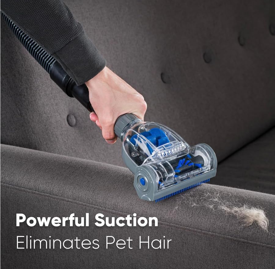Prolux Phantom Canister Vacuum Cleaner with North American Prolux Power Nozzle, Lightweight, Powerful, H12 HEPA Filter Easy Suction Adjustment, Perfect for Quick and Efficient Cleaning