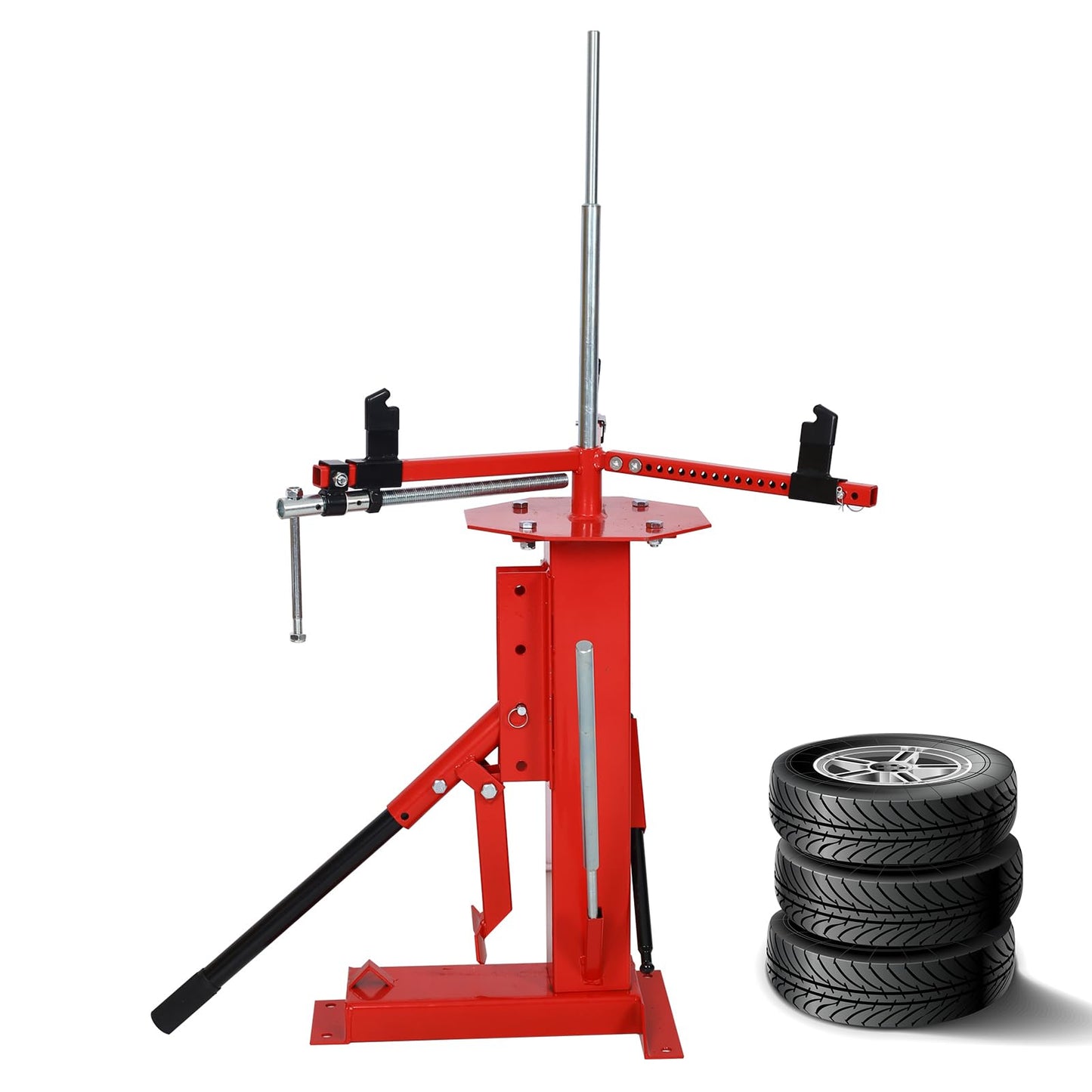 Nanberone Manual Tire Changer Machine - Portable Tire Changer Hand Bead Breaker Mounting Tool for 4" to 21" Tires | Heavy Duty Car Tire Changer for Motorcycle Car Truck Home Garage ATV Truck