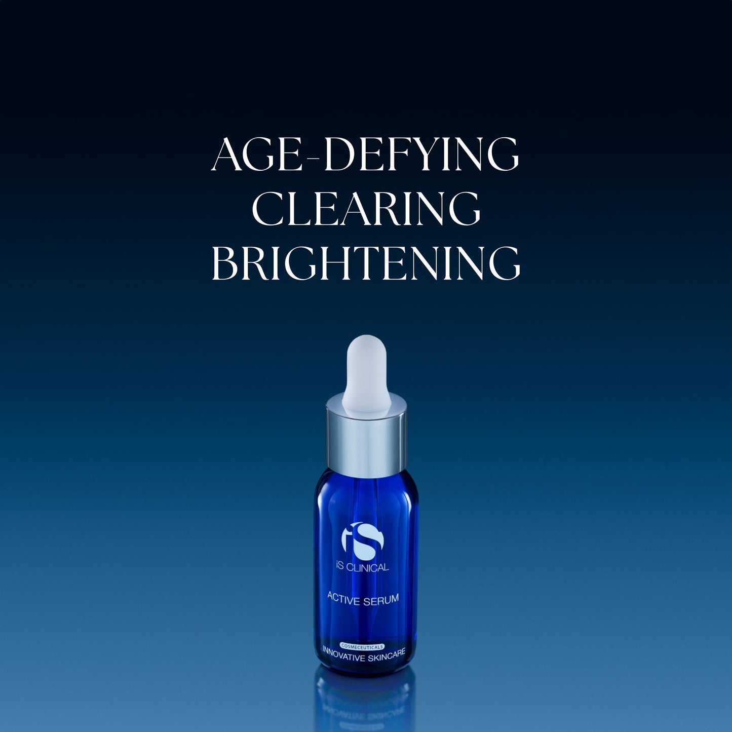 iS CLINICAL Active Serum - Helps visibly even skin tone, Excellent for acne-prone skin, Anti-Aging, Face Serum, 1 Fl Oz