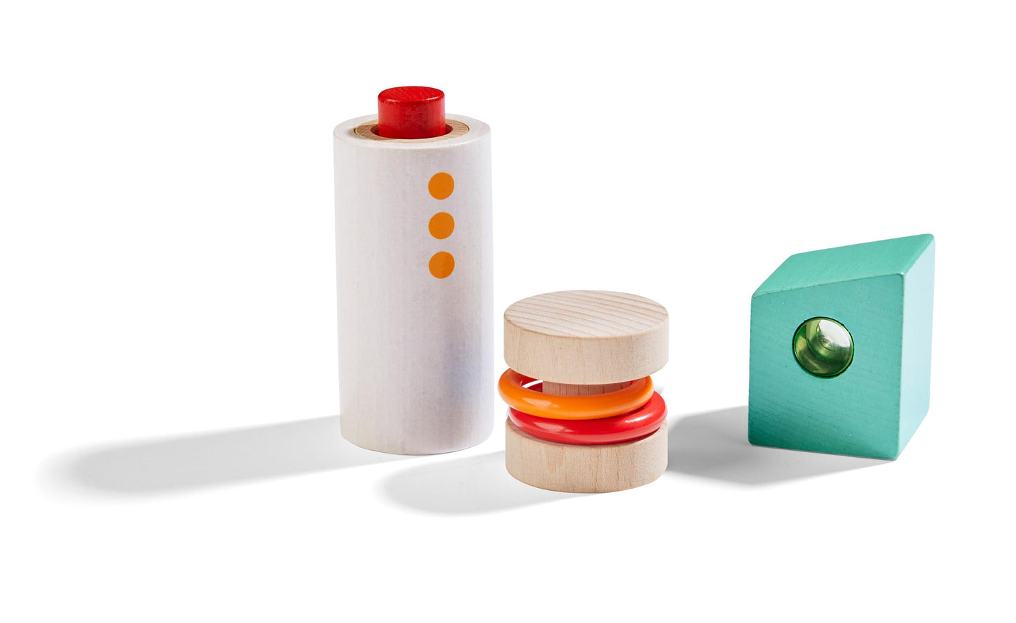 HABA Discovery Building Blocks Boat - Montessori Wooden Toys, Toddler Learning Toys 1-3, Educational Sensory Stacking Blocks, Made in Germany