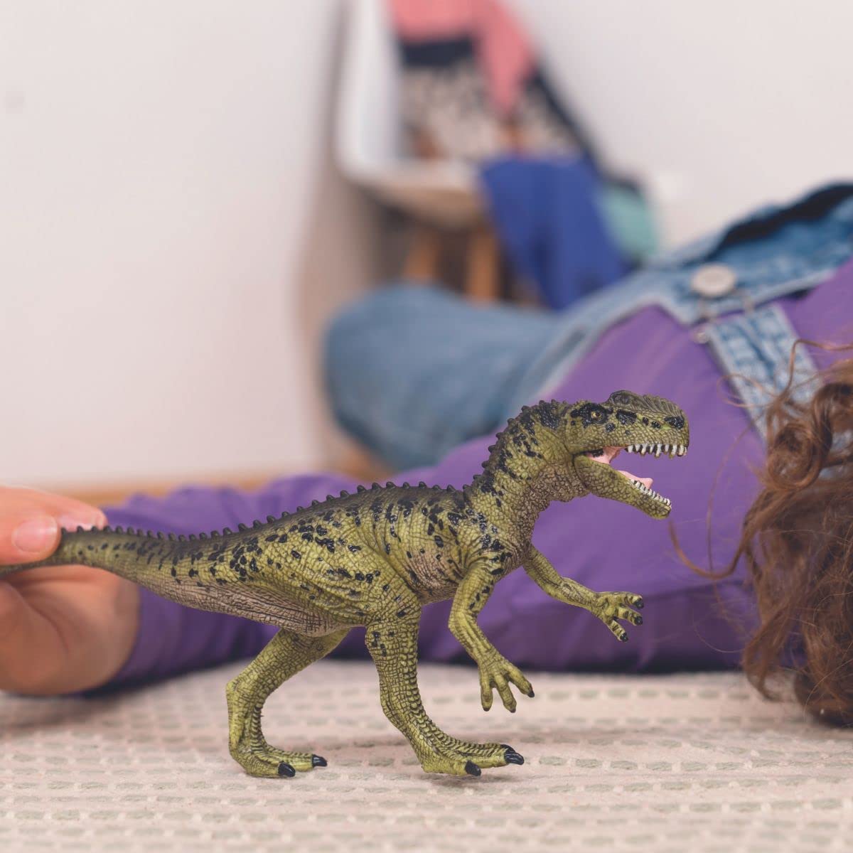 Schleich Dinosaurs - Monolophosaurus Toy with Movable Jaw - Dinosaur Toy for Boys and Girls - Dino Figurines for Kids Ages 5+ Ages 4+