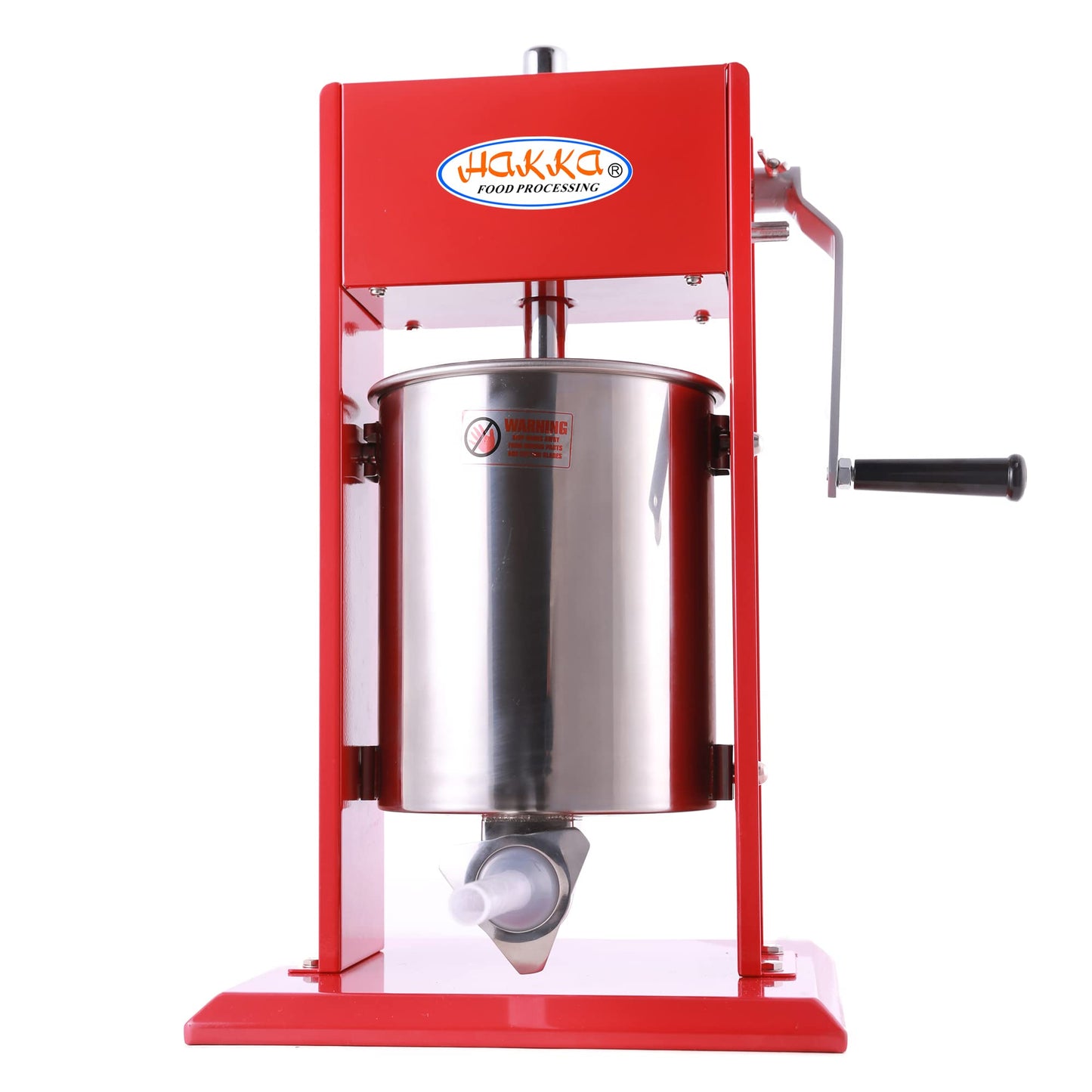 Hakka 25 Pound Sausage Stuffer 2 Speed Stainless Steel Vertical Sausage Filler
