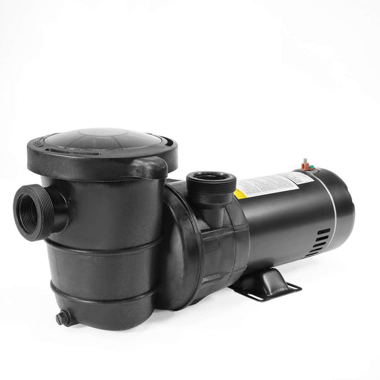 XtremepowerUS 1.5HP High Flow Pool Pump Self Prime for Above Ground Swimming Pool Spa Pump Flow 5400GPH 1.5" Large Strainer Basket Filter