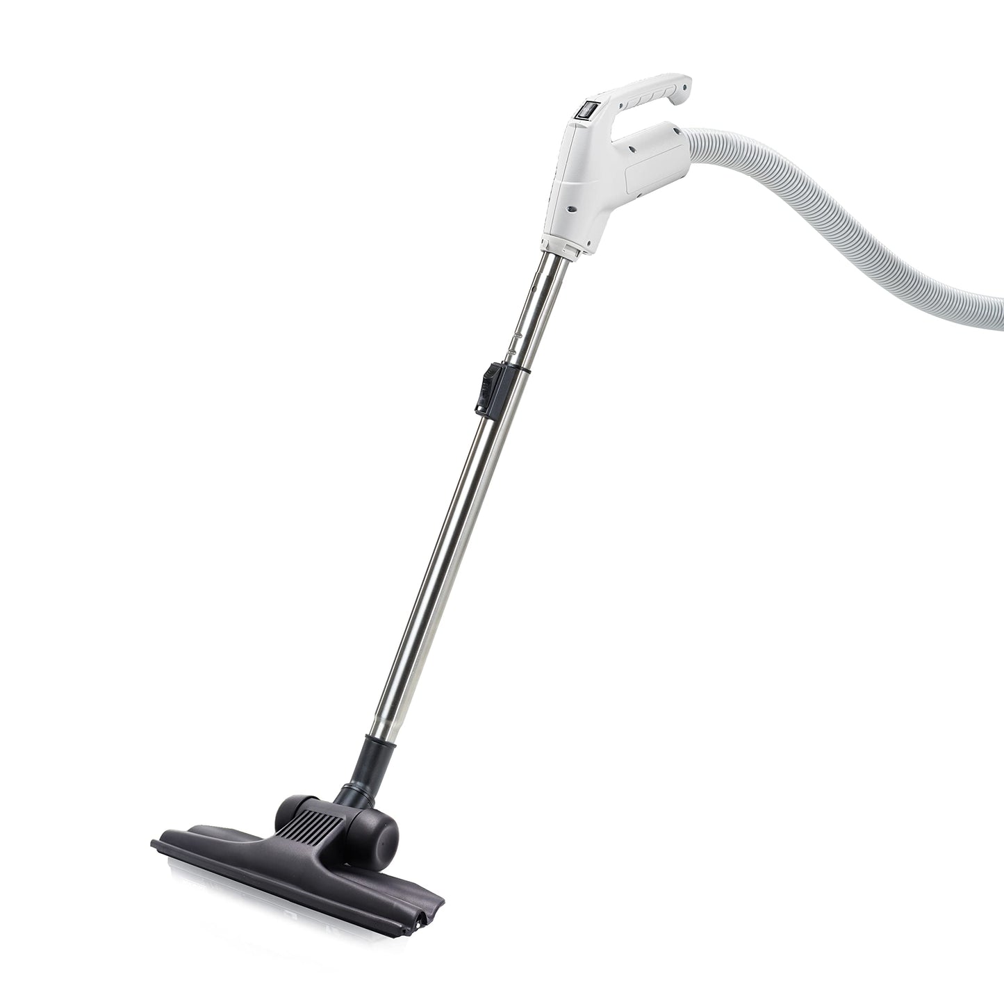 Prolux 30 ft Universal Central Vacuum Kit with Suction Driven Turbo Nozzles - Central Vacuum Hose for Versatile Cleaning on Surfaces - Convenient Central Vac Tools for Upholstery, Stairs & Hard Floors