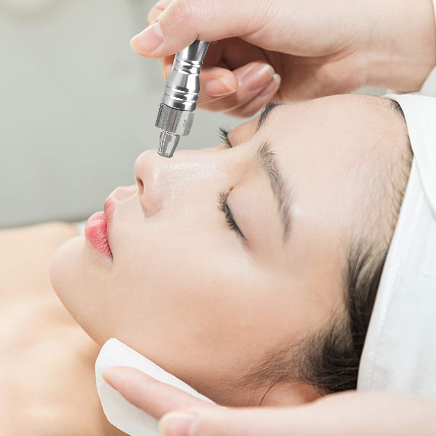Professional Diamond Micro-dermabrasion Machine, Yofuly Diamond Micro-dermabrasion Dermabrasion Equipment Facial Peeling Spa(0-68cmHg)