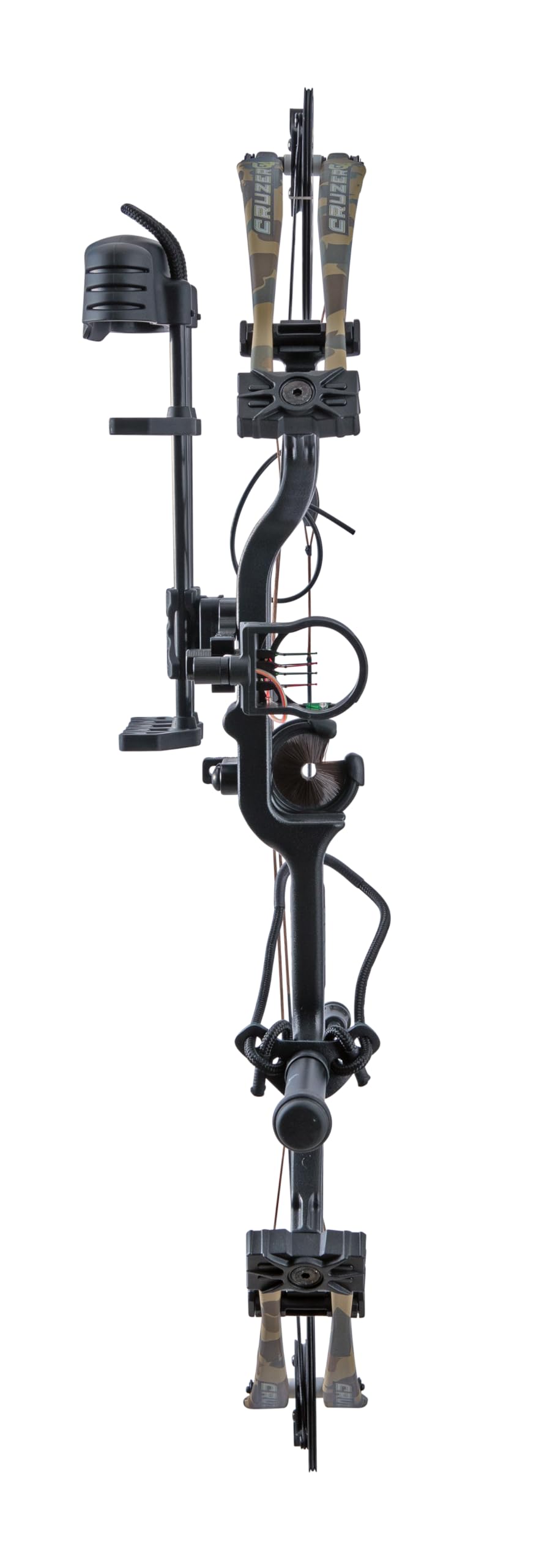 Bear Cruzer G4 Ready to Hunt Compound Archery Bow, 70lb. Draw Weight, Right Hand, Black/Fred Bear
