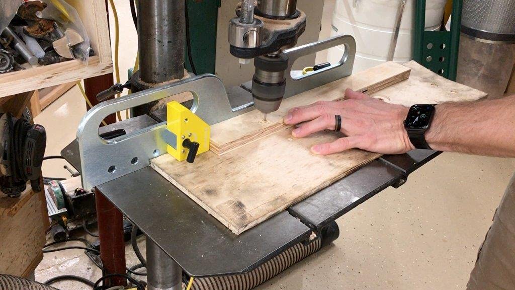 Magswitch Drill Press Fence Pro, Powerful, Switchable Magnets, Woodworking Table Saw Tools Accessories for Drills